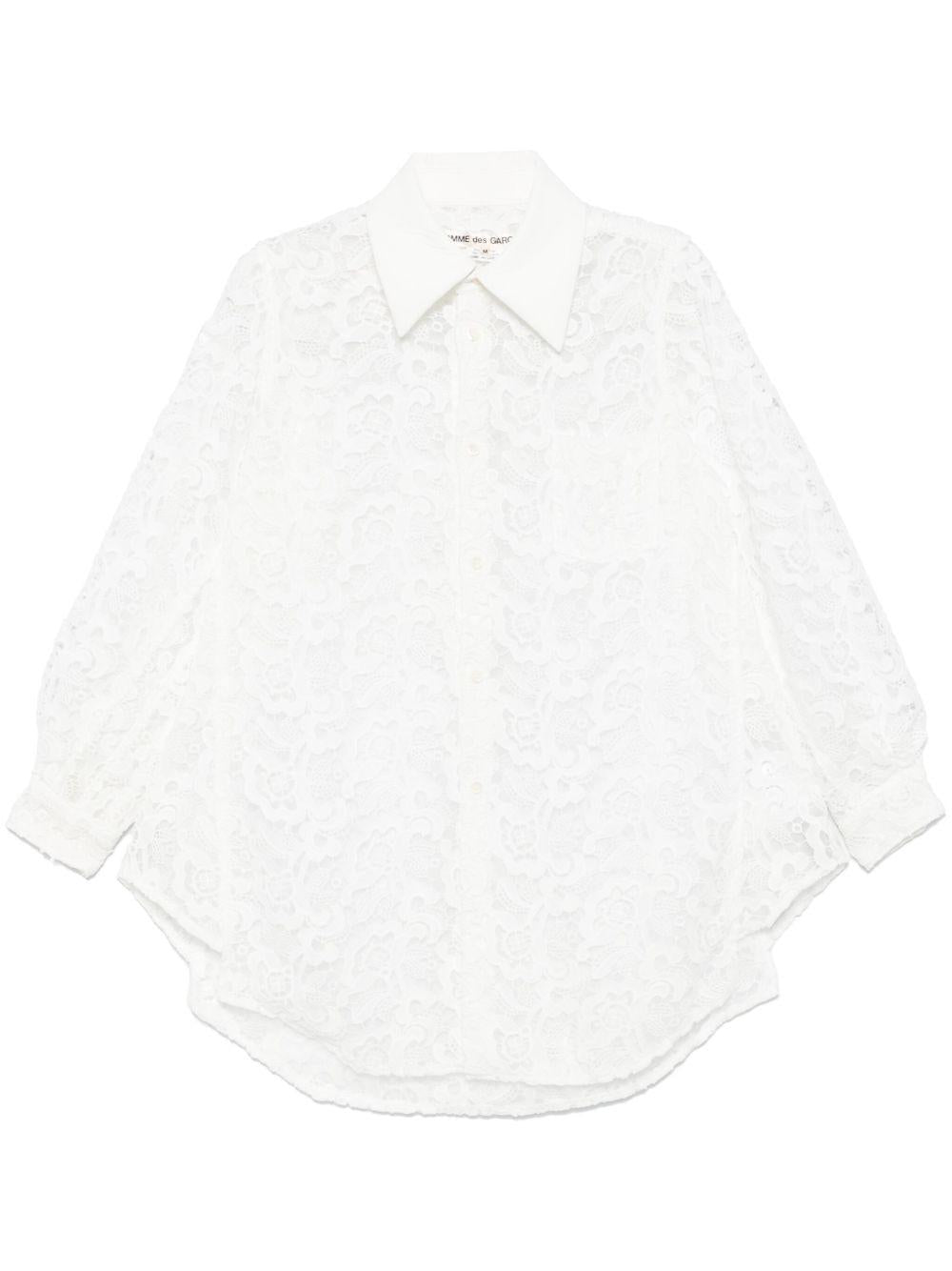 GNB017W24 1 WHITE COMME DES GARCONS