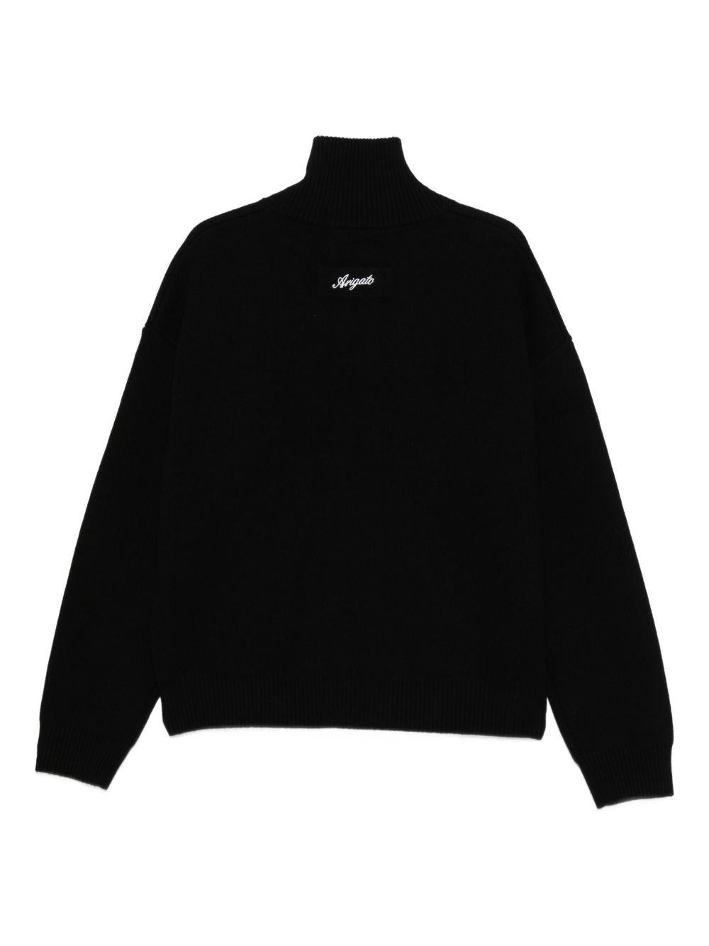 Core Zip-Up Sweater A2143004 BLACK AXEL ARIGATO