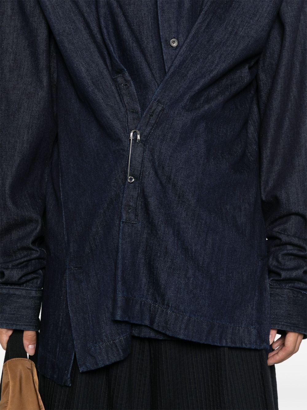 COULTER9378 507 INDIGO DRIES VAN NOTEN