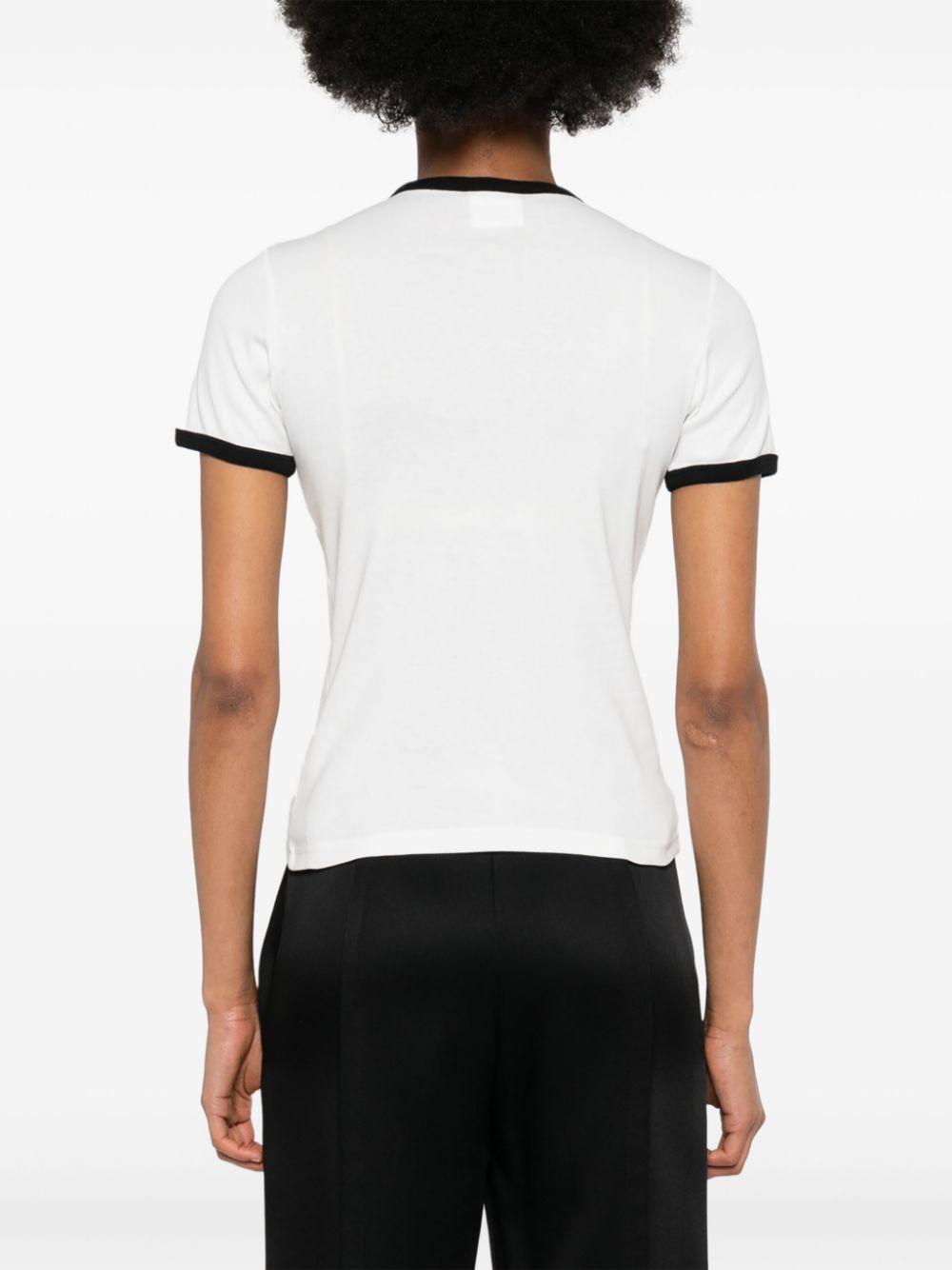VESJTS017JS0070 0098 HERITAGE WHITE BLACK COURREGES