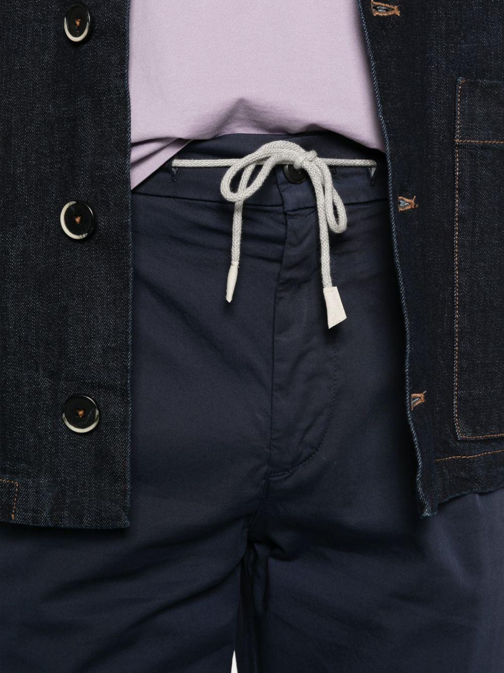 Jogger in cotone stretch tinto in capo M75PANG03TET0K007 11N BLUE ELEVENTY