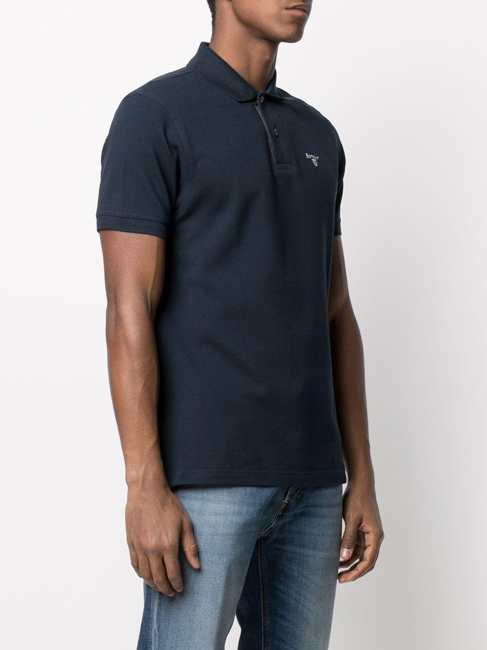 Polo in cotone MML0012 NY31 NEW NAVY BARBOUR