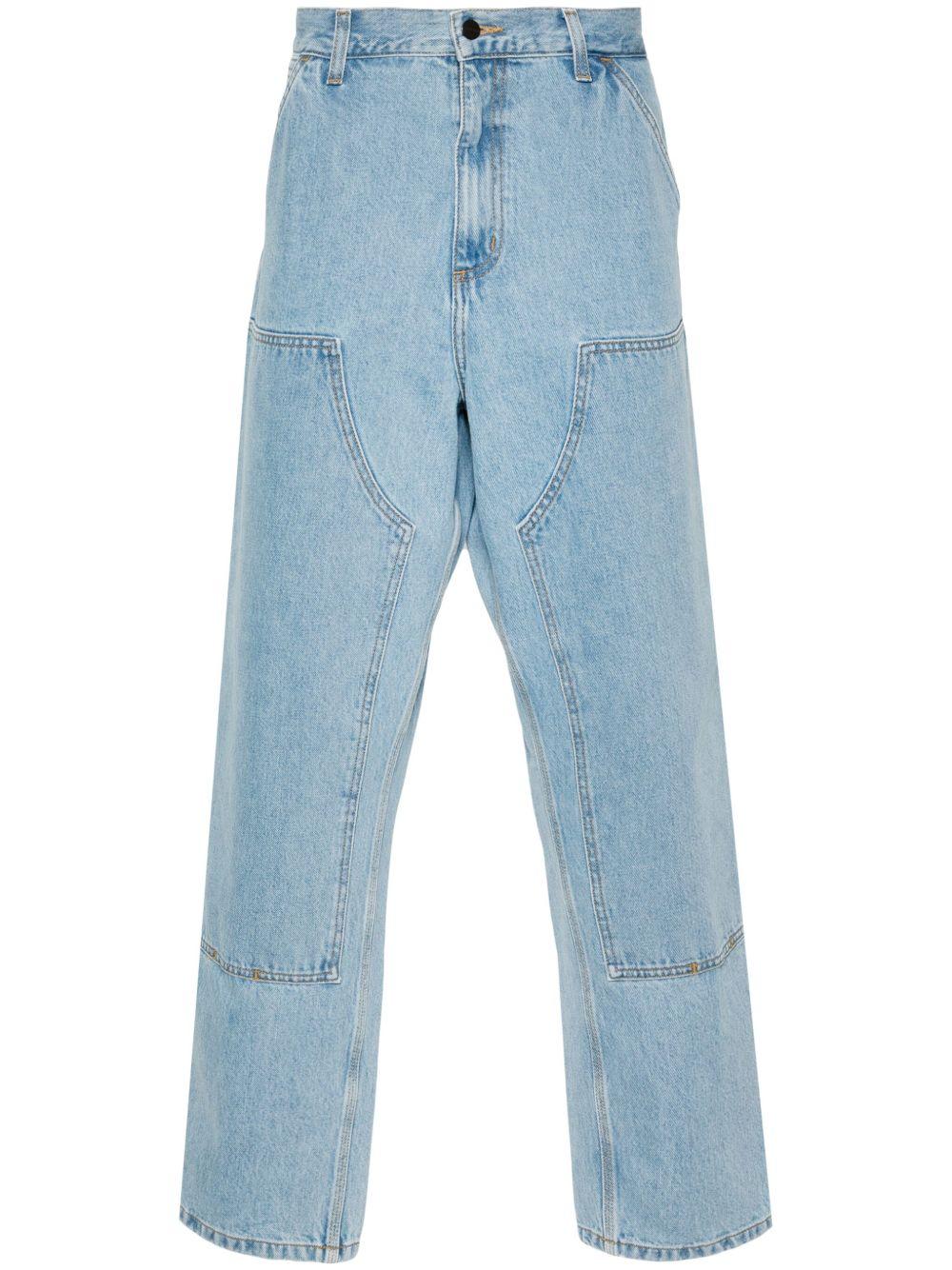 Pantaloni OG Double Knee Pant I032699 0112 BLUE STONE BLEACHED CARHARTT WIP
