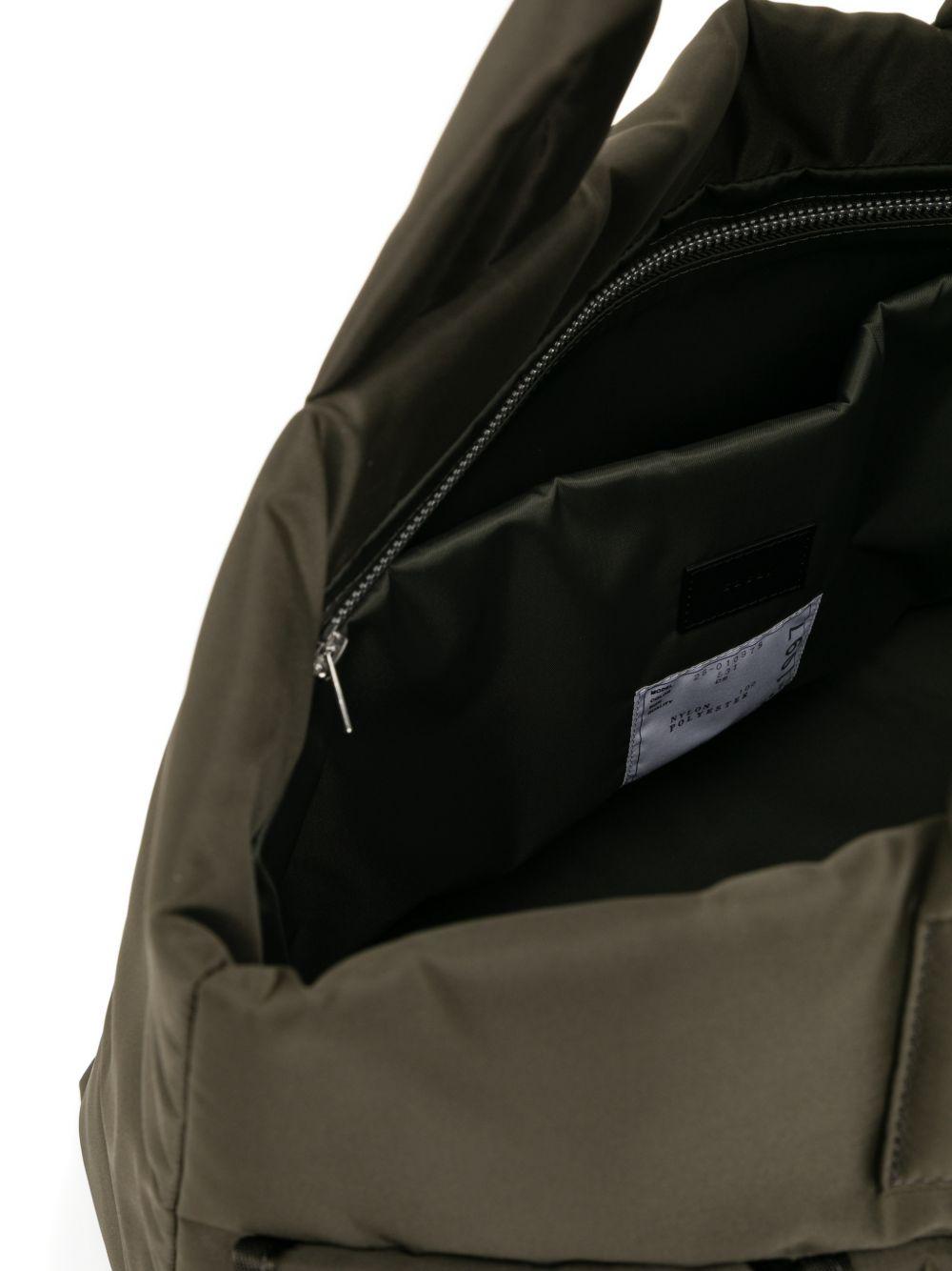Khaki Nylon Tote 2601097S 531 DARK KHAKI SACAI