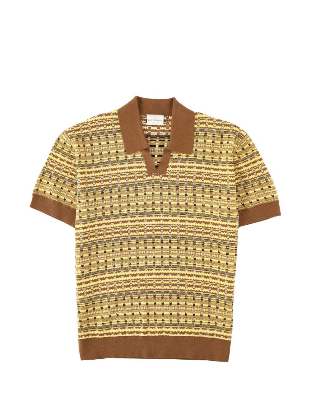 Polo Maille Coogie KPO207CO209 YELLOW DROLE DE MONSIEUR