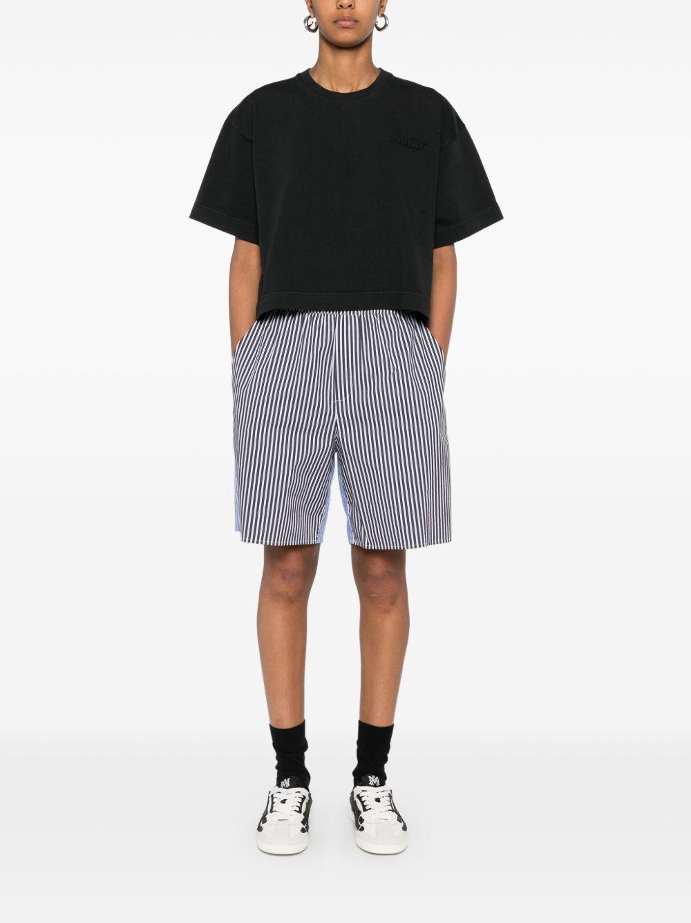 T-shirt boxy con logo in tono TSPW11OK BLACK AUTRY