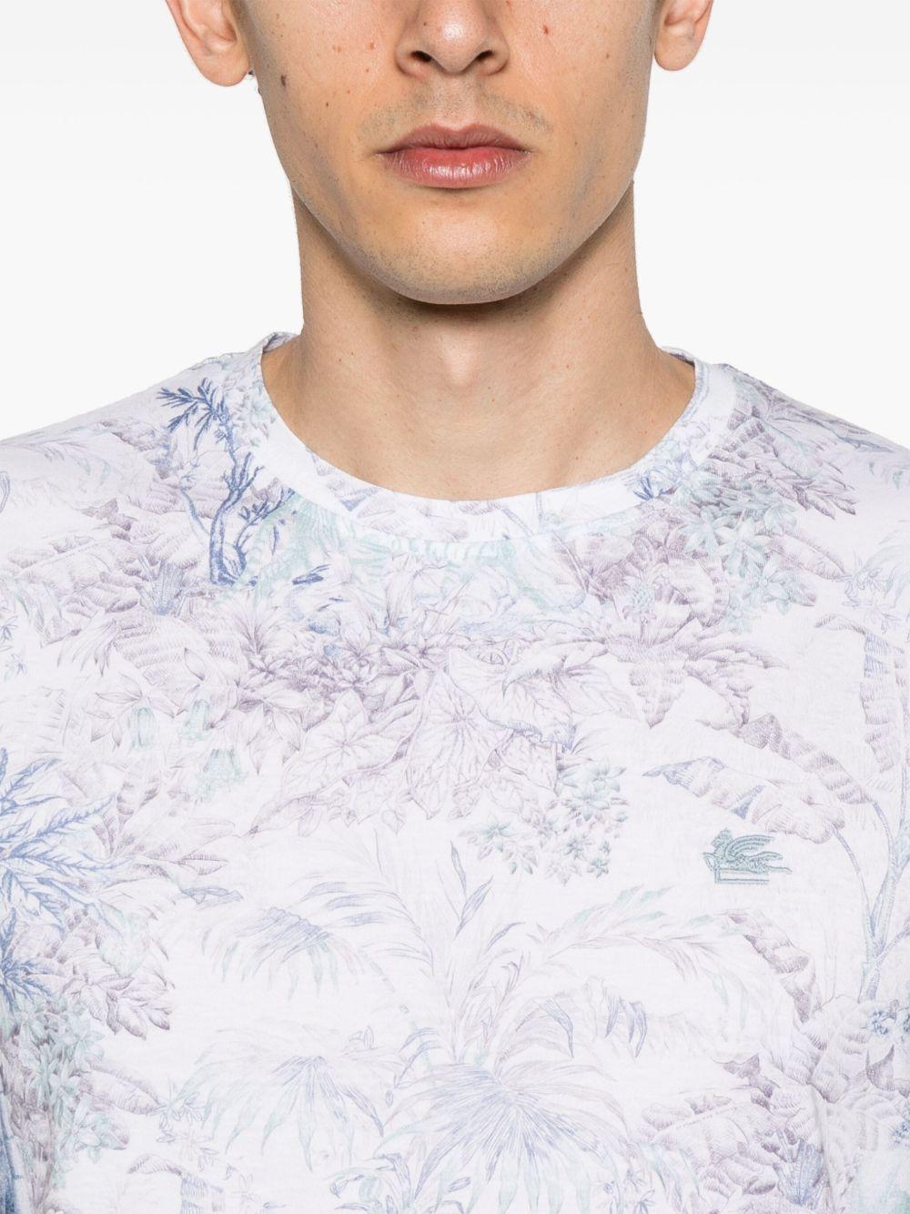 T-shirt con stampa grafica MRMA0002AK589 X0883 ETRO