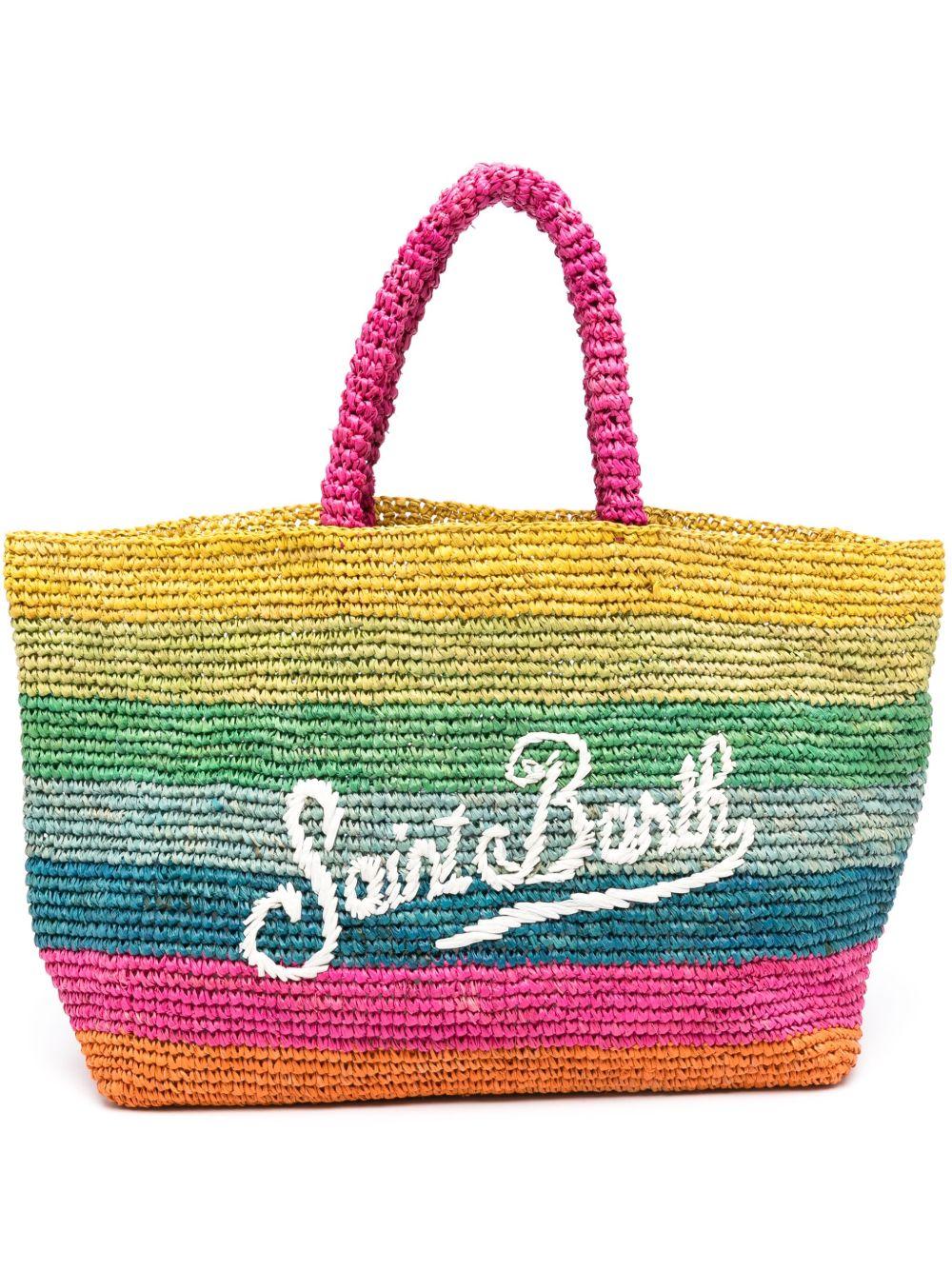 RAFFIABEACH00477F STRIPES MULTIC MC2 SAINT BARTH