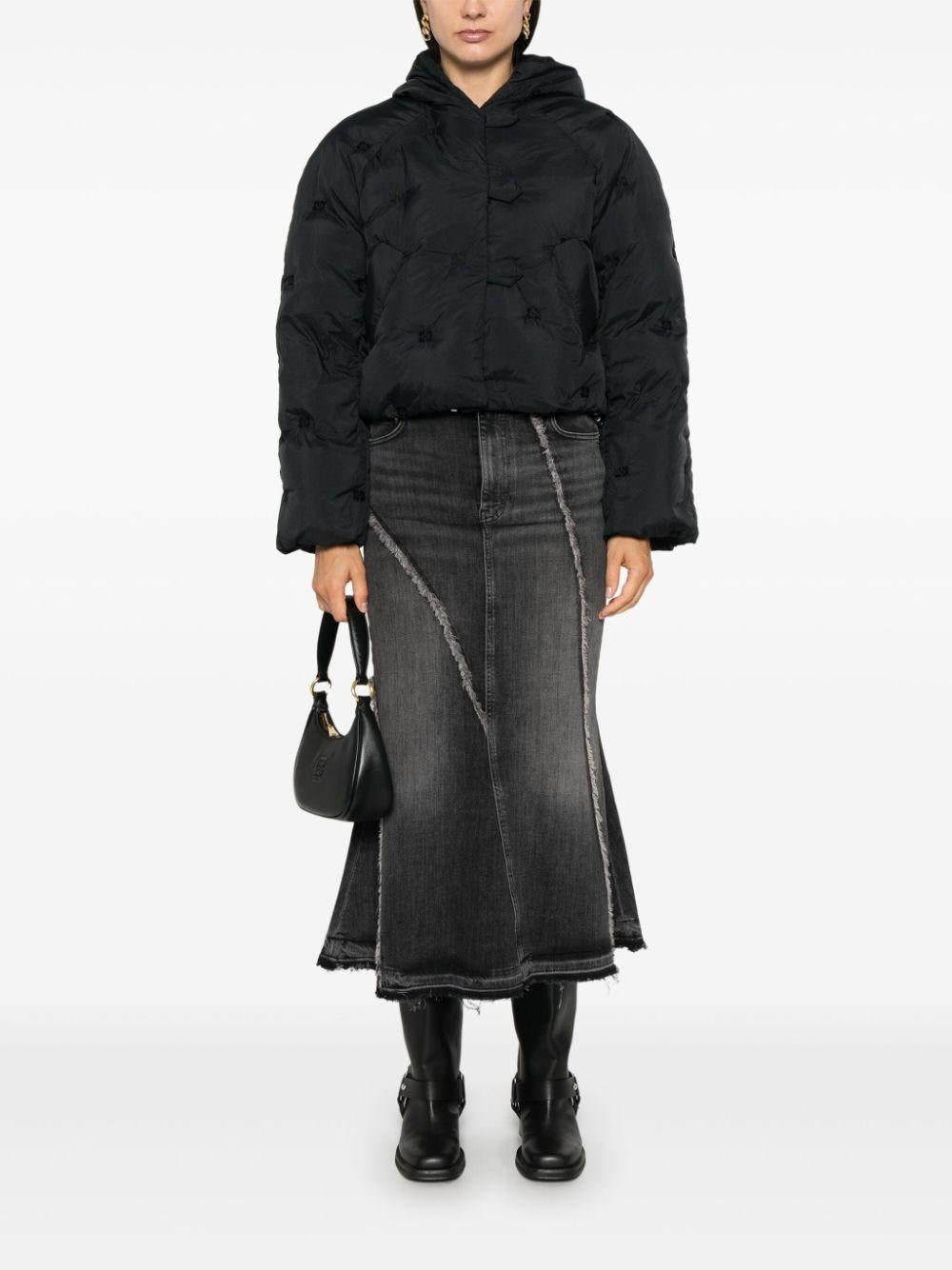 J1533 006 WASHED BLACK GANNI