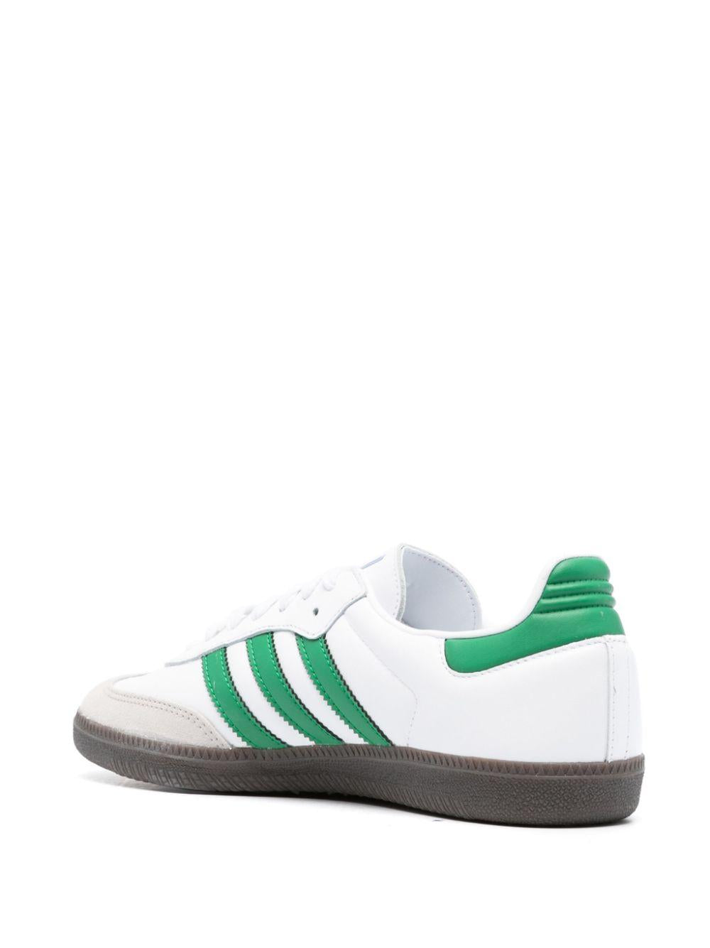Scarpe Samba OG IG1024 WHITE GREEN ADIDAS ORIGINALS
