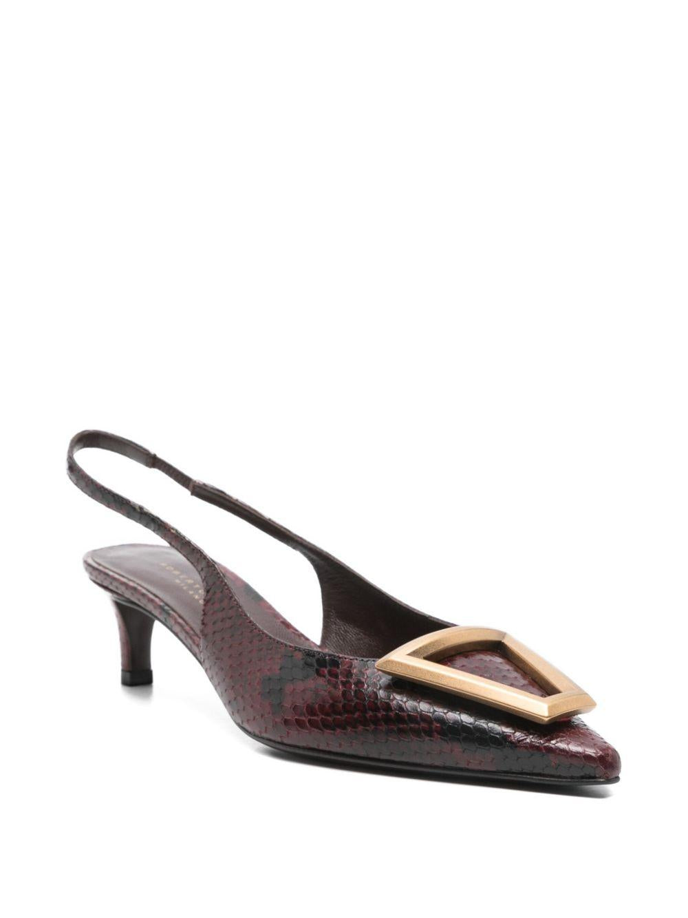 Dorien Slingback in Pitone Stampato DORIEN PITONE TANNICO ROBERTO FESTA