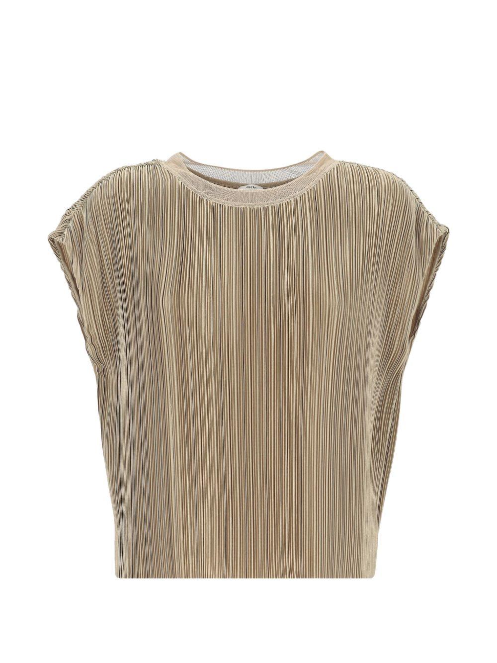 JOSEPH - Top Cedre in raso plissé JF009745 0801 POWDER JOSEPH