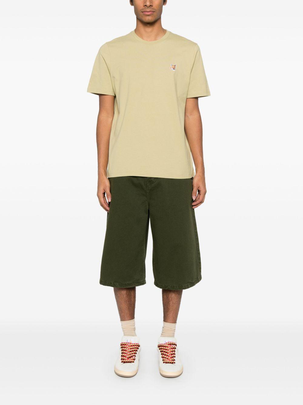 Fox Head Patch Regular T-Shirt LM00104KJ0008 P357 CANVAS MAISON KITSUNE