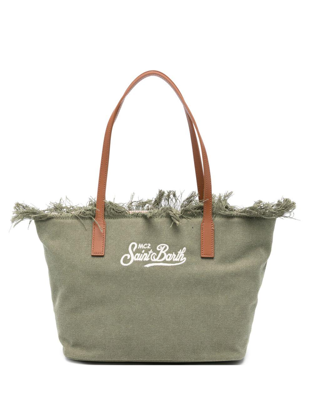 City Bag Fringe CBMF00100587L CANVAS 52 MC2 SAINT BARTH