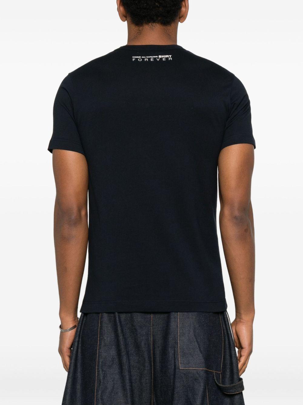 FZT004PER 2 NAVY COMME DES GARCONS SHIRT