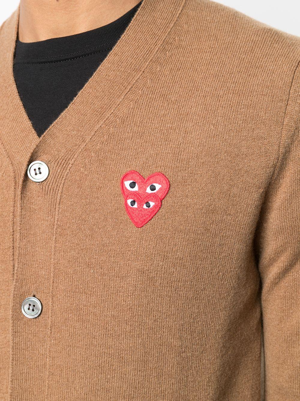 P1N076 3 BROWN COMME DES GARCONS PLAY