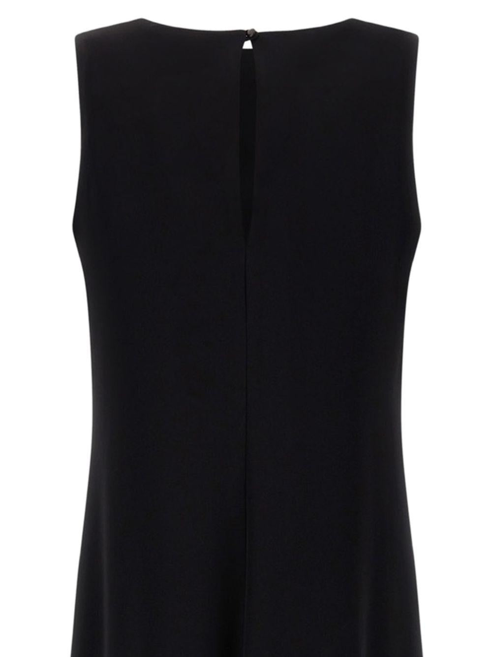 Abito Lungo Con Dettaglio Gancio AB000069D12885 9300 NERO HERNO