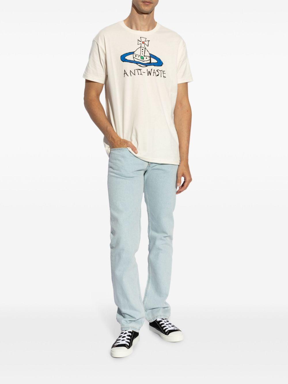 3G010021J001M A407 WHITE VIVIENNE WESTWOOD