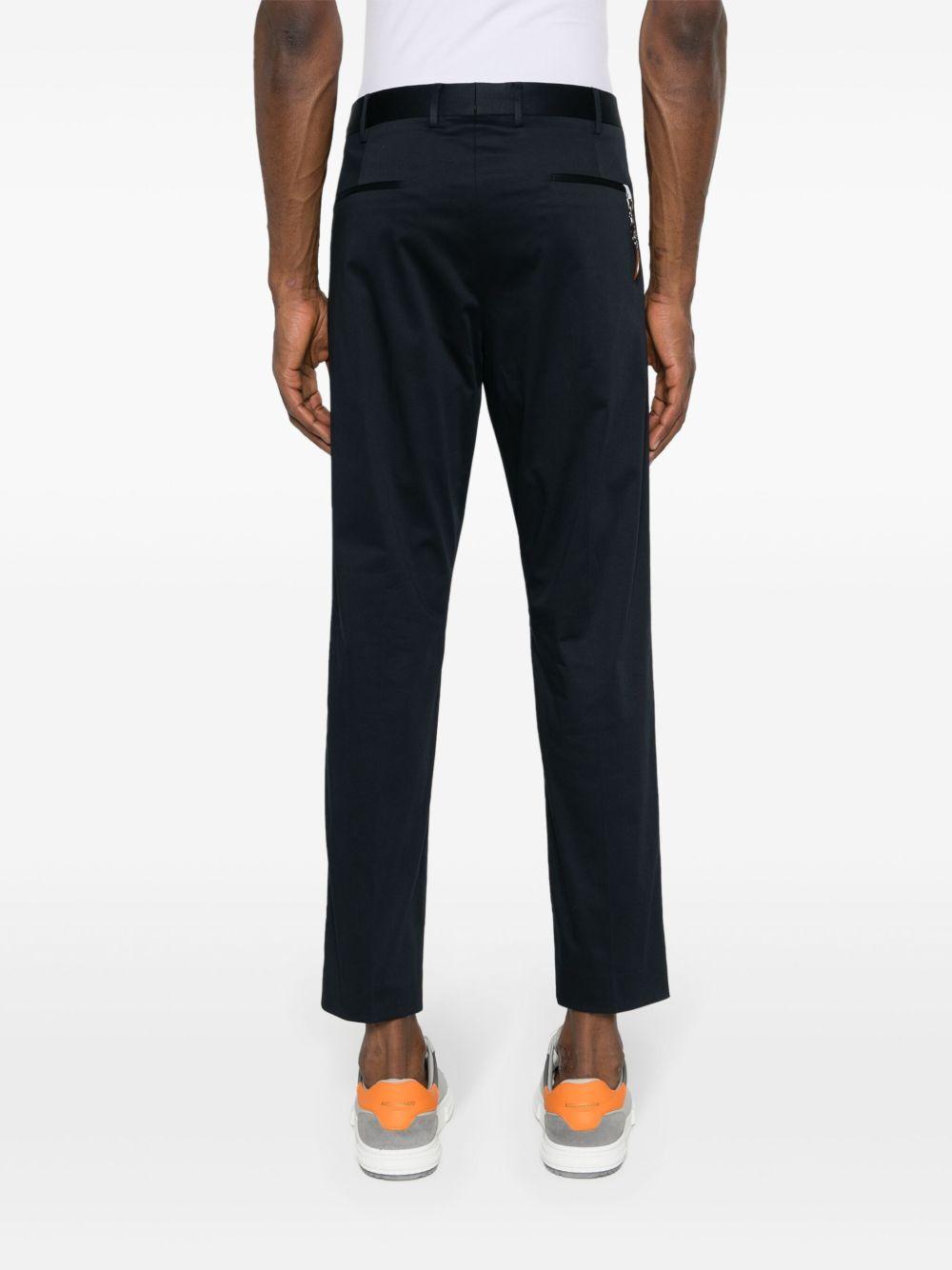 Dieci Pantalone in cotone luxury COASX0Z00FWDNU68 0360 NAVY PT TORINO