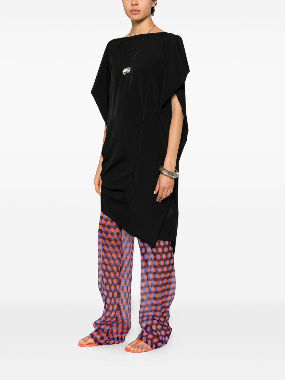 Loose Flowy Dress DUNES3078 900 BLACK DRIES VAN NOTEN