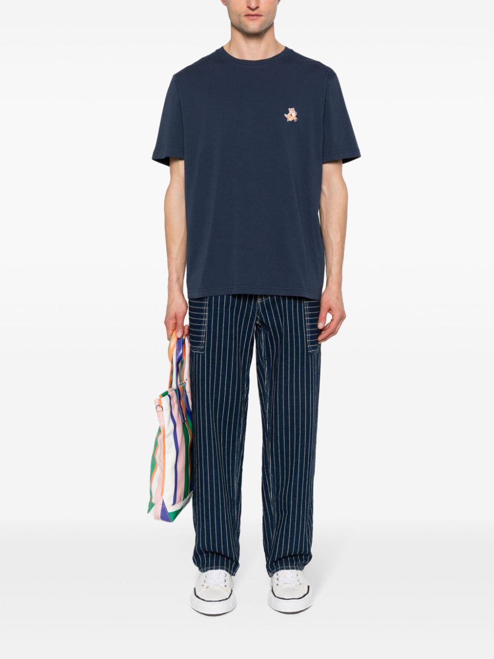 MM00125KJ0008 P476 INK BLUE MAISON KITSUNE