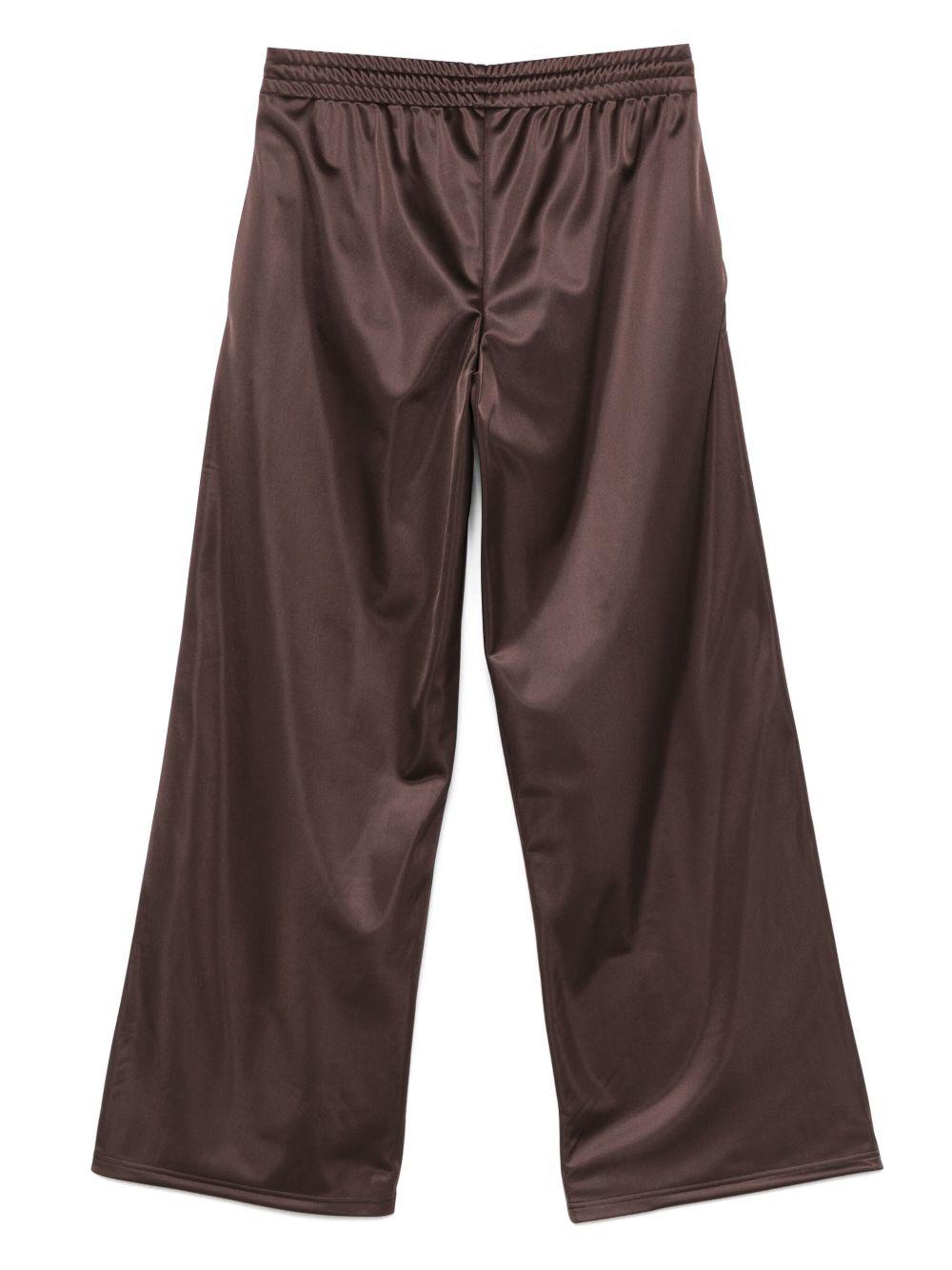 Wide-leg track pants 167JT12700 BROWN MARTINE ROSE