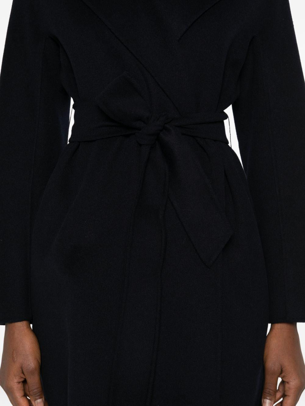 Cappotto In Doppio Drap Di Lana MSTCLES 006 BLUE MAX MARA STUDIO