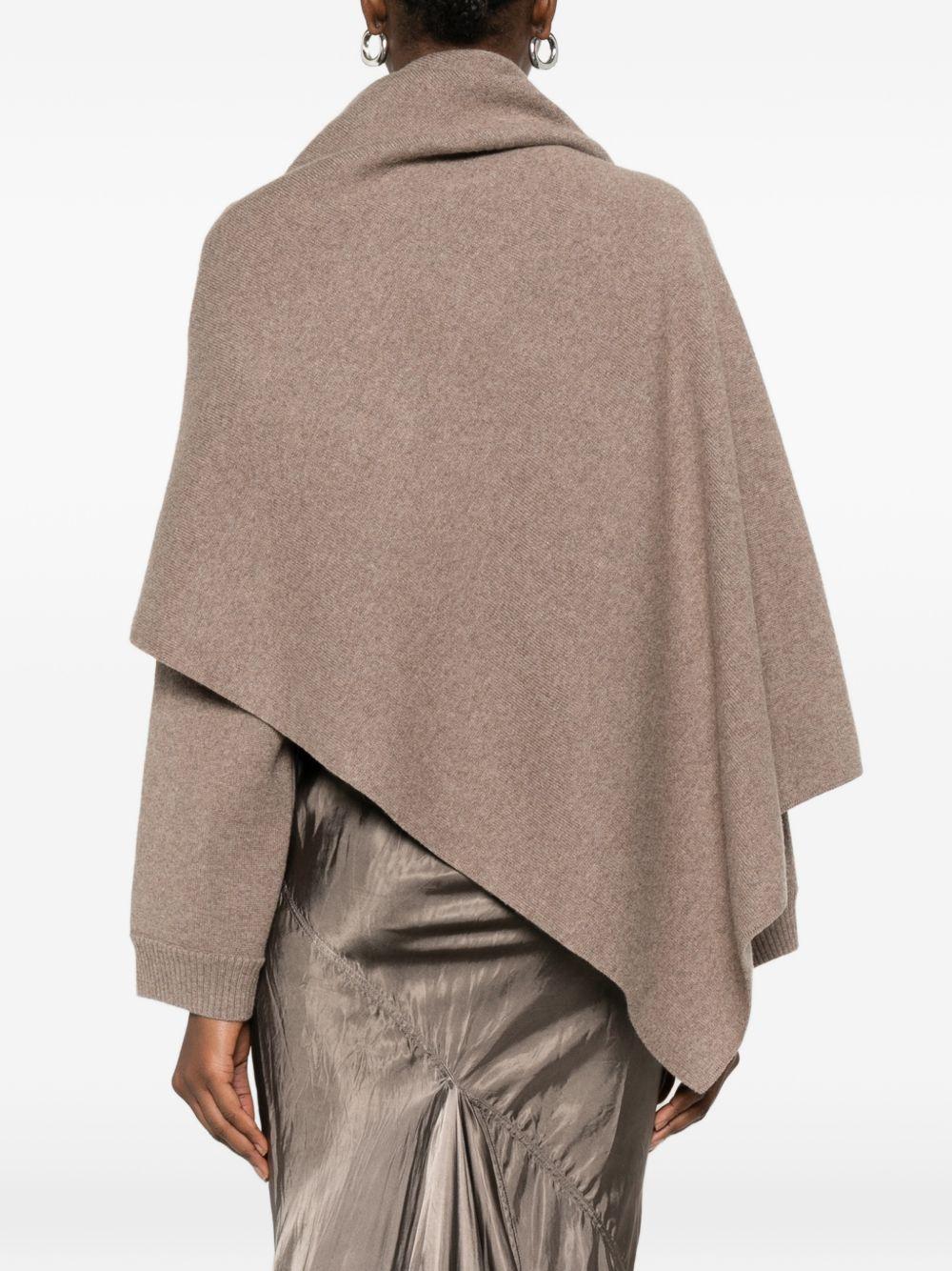 Poncho Sweater 299426 BEIGE MAGDA BUTRYM