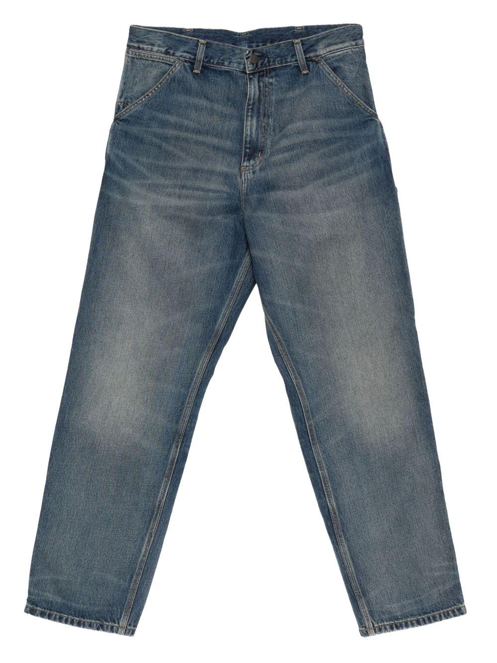 Single Knee Pant I032024 014Q BLUE WORN USED WASH CARHARTT WIP