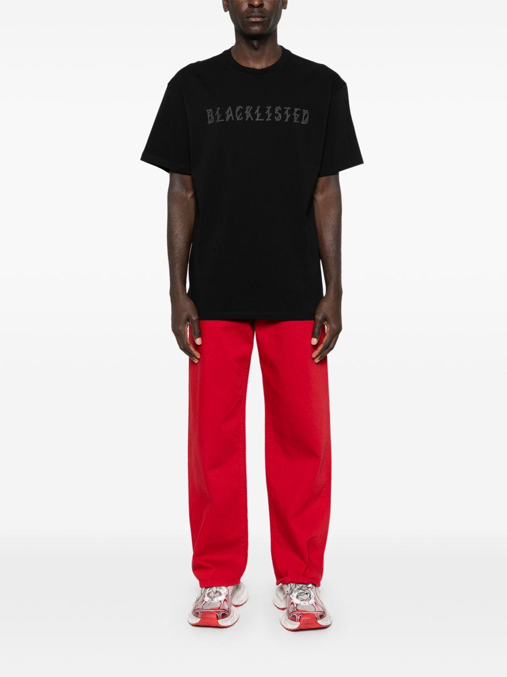 BLACKLISTED TEE B0030556FA706 P761 BLACK ANTRACITE 44 LABEL GROUP