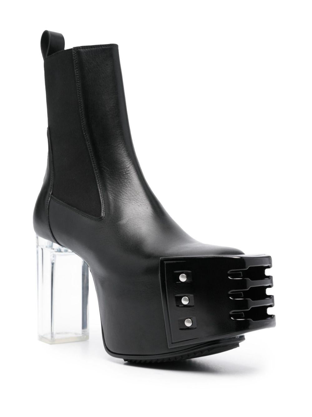 RU01D3825LOOGR0 90 BLACK CLEAR RICK OWENS