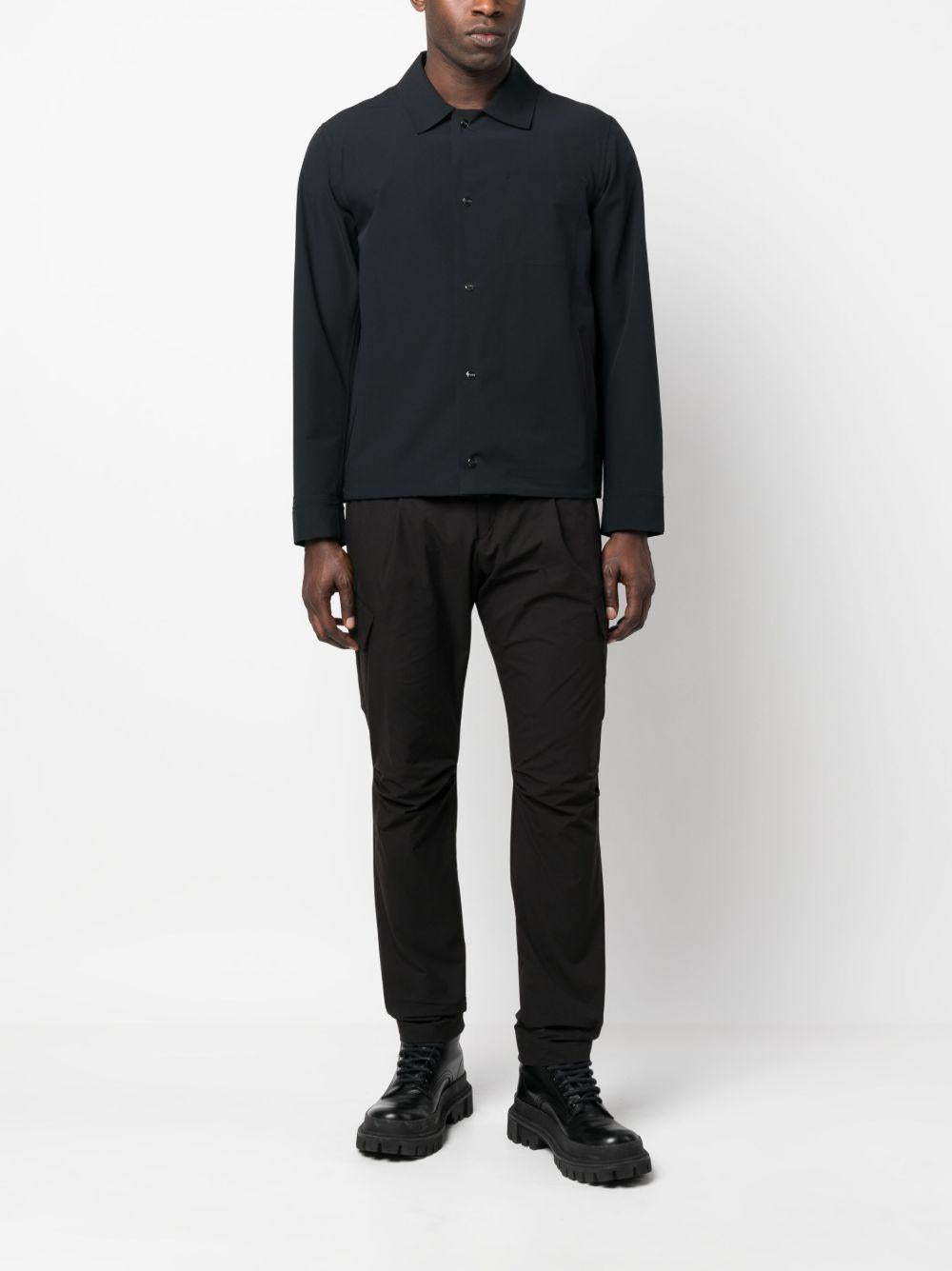 Shacket in Essence GI000318U12301SZ 9300 Nero HERNO