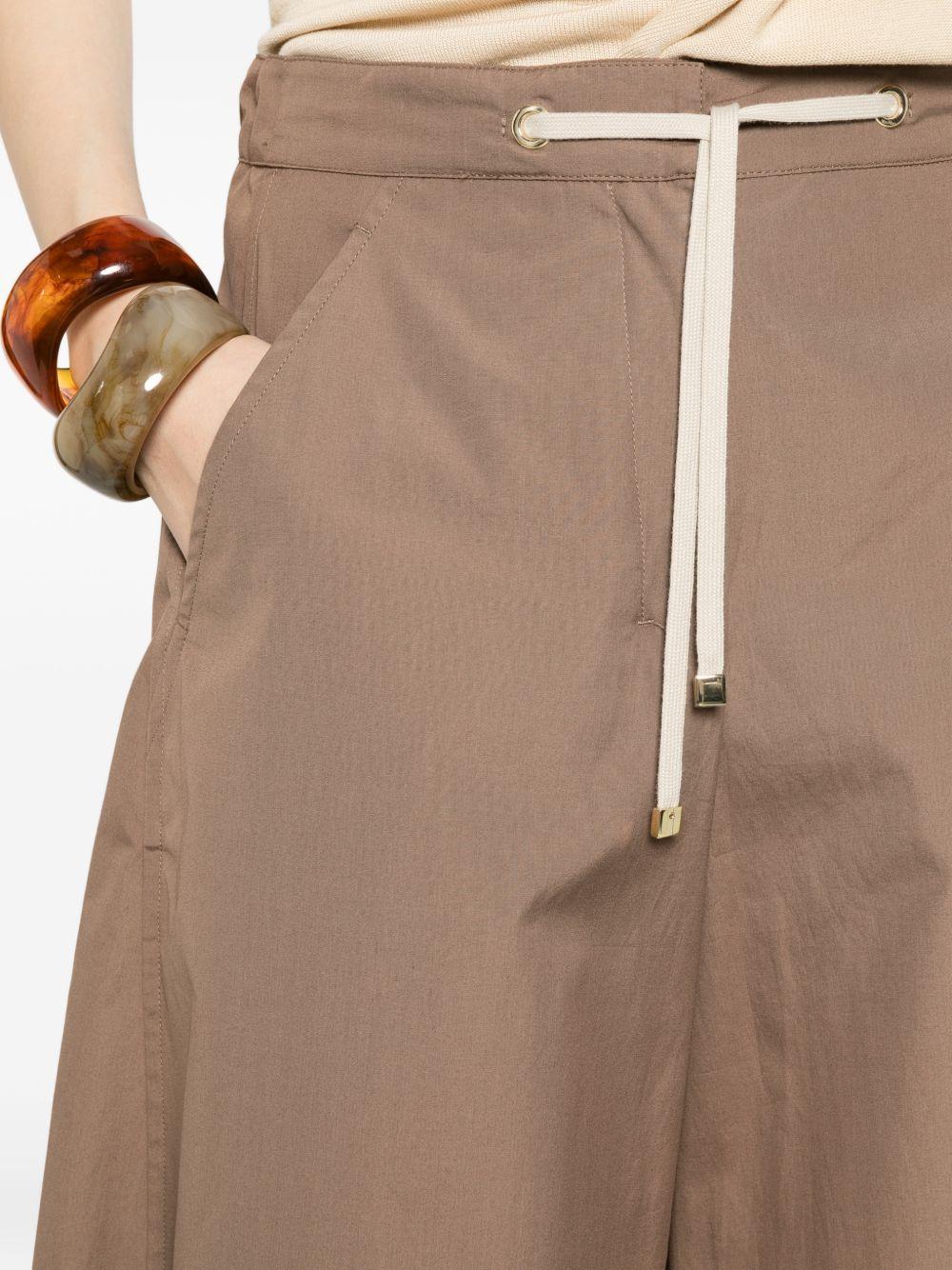 Pantaloni In Popeline SMMGUFO 003 MOU S MAX MARA