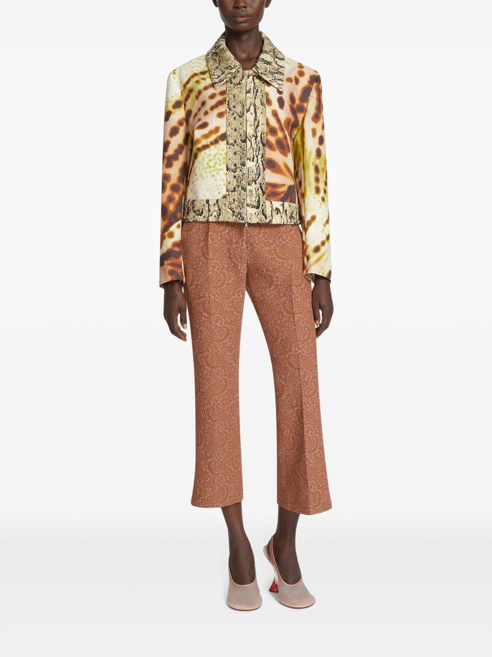 Giacca Orchid Petals 2510105191534 607 OLIVE DRIES VAN NOTEN