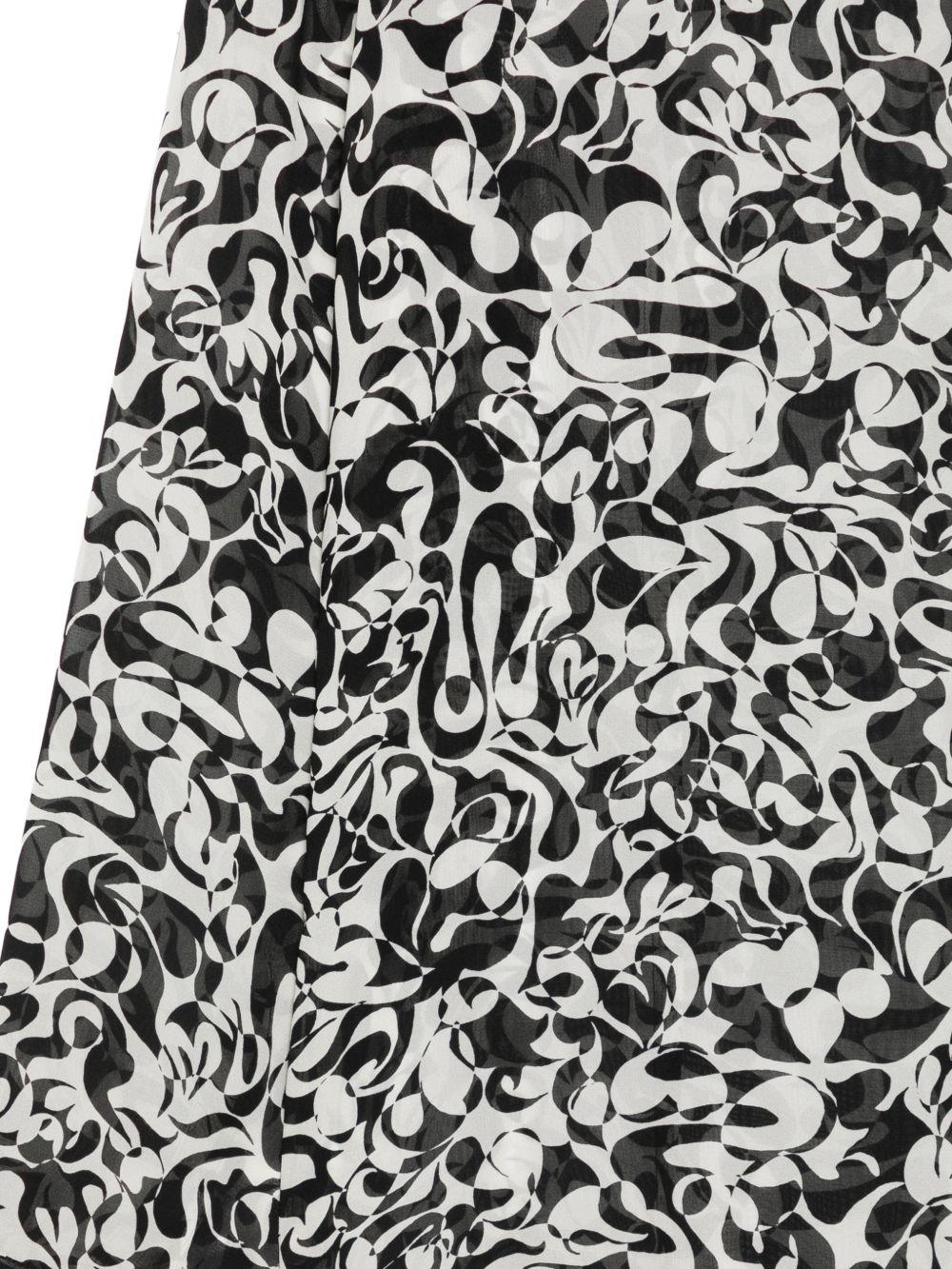Floral Shirt CARVIES3006 900 BLACK DRIES VAN NOTEN