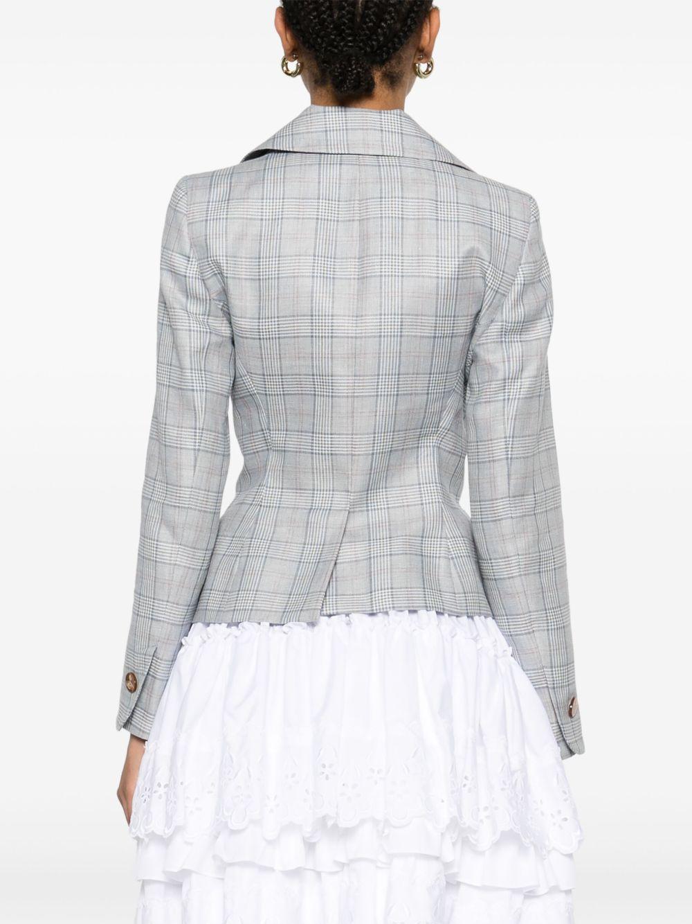 Drunken blazer 1401007GW013L P410 MULTI VIVIENNE WESTWOOD