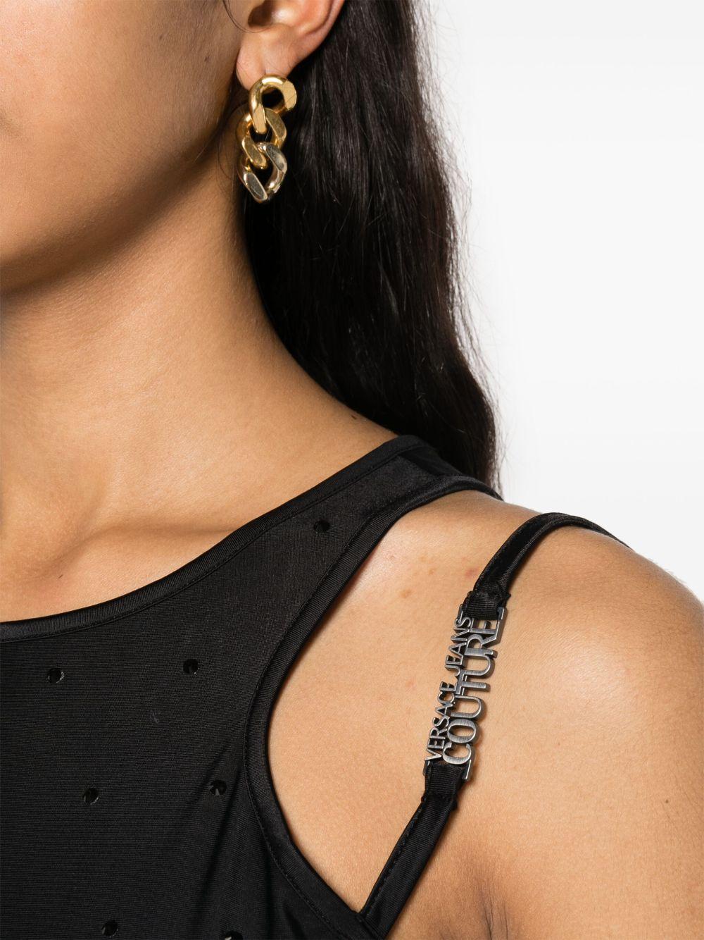 76HANE05CJXXE 899 BLACK VERSACE JEANS COUTURE