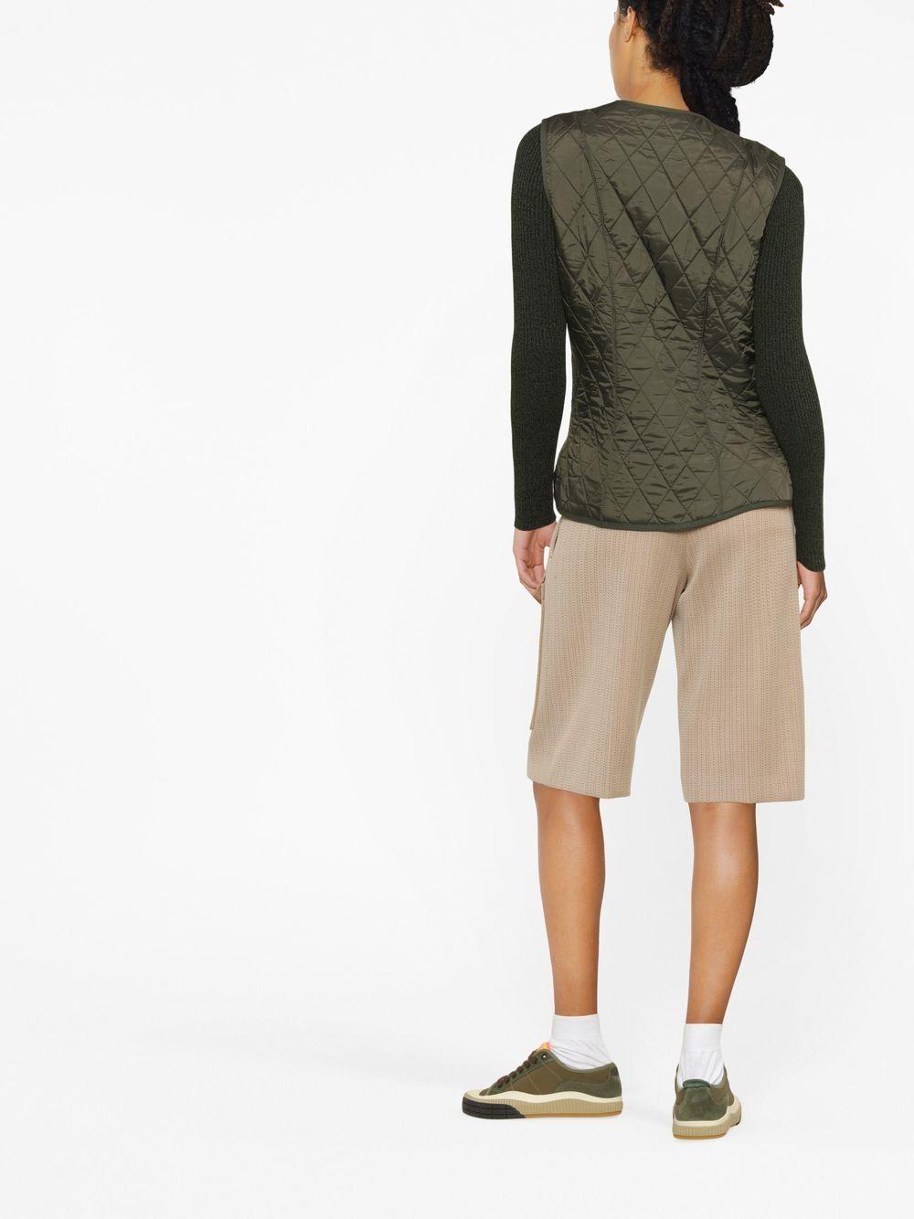 Gilet/Fodera in Pile Betty LLI0003LLI OL71 DARK OLIVE BARBOUR