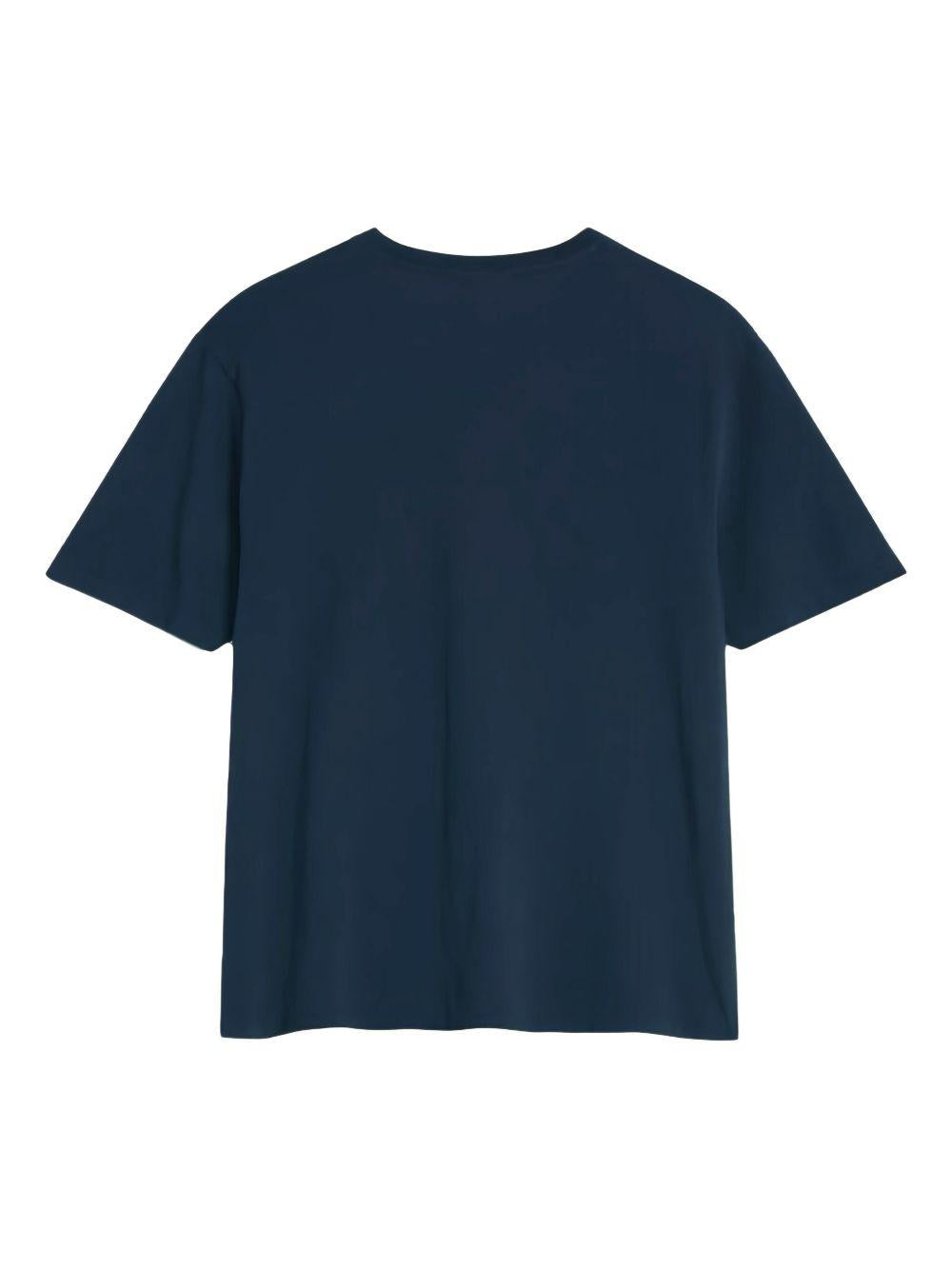 T-shirt a maniche corte PM00107KJ7026 0413 CLASSIC NAVY MAISON KITSUNE