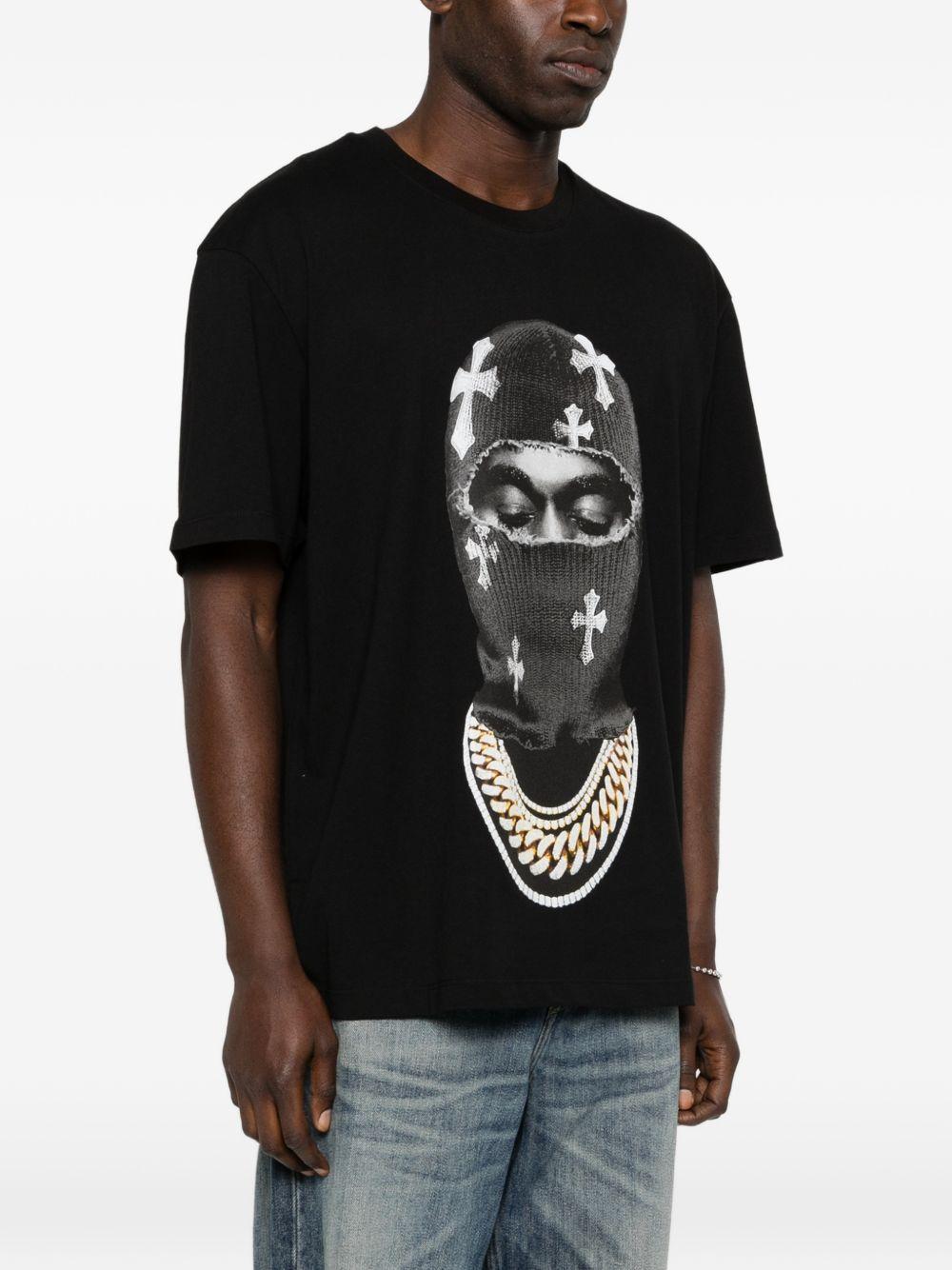 IH NOM UH NIT - T-shirt Mask Future NUS26217 009 BLACK IH NOM UH NIT