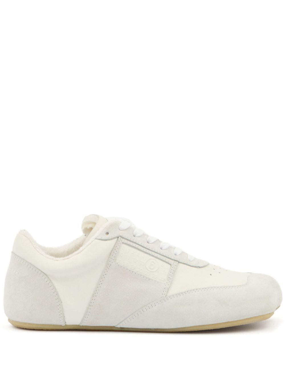 Sneakers anatomiche con numeri impressi<BR/> SH3WS0012P6435 T1003 MM6 MAISON MARGIELA