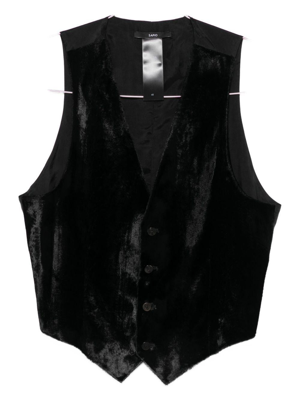 Gilet N°12A Cavallino Di Rayon FW25N12A CAVALLINO DI RAYON SAPIO