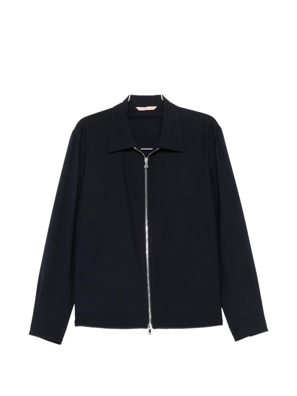 Giacca camicia blu navy con zip BILL300082 00011 BLUE BRIGLIA 1949