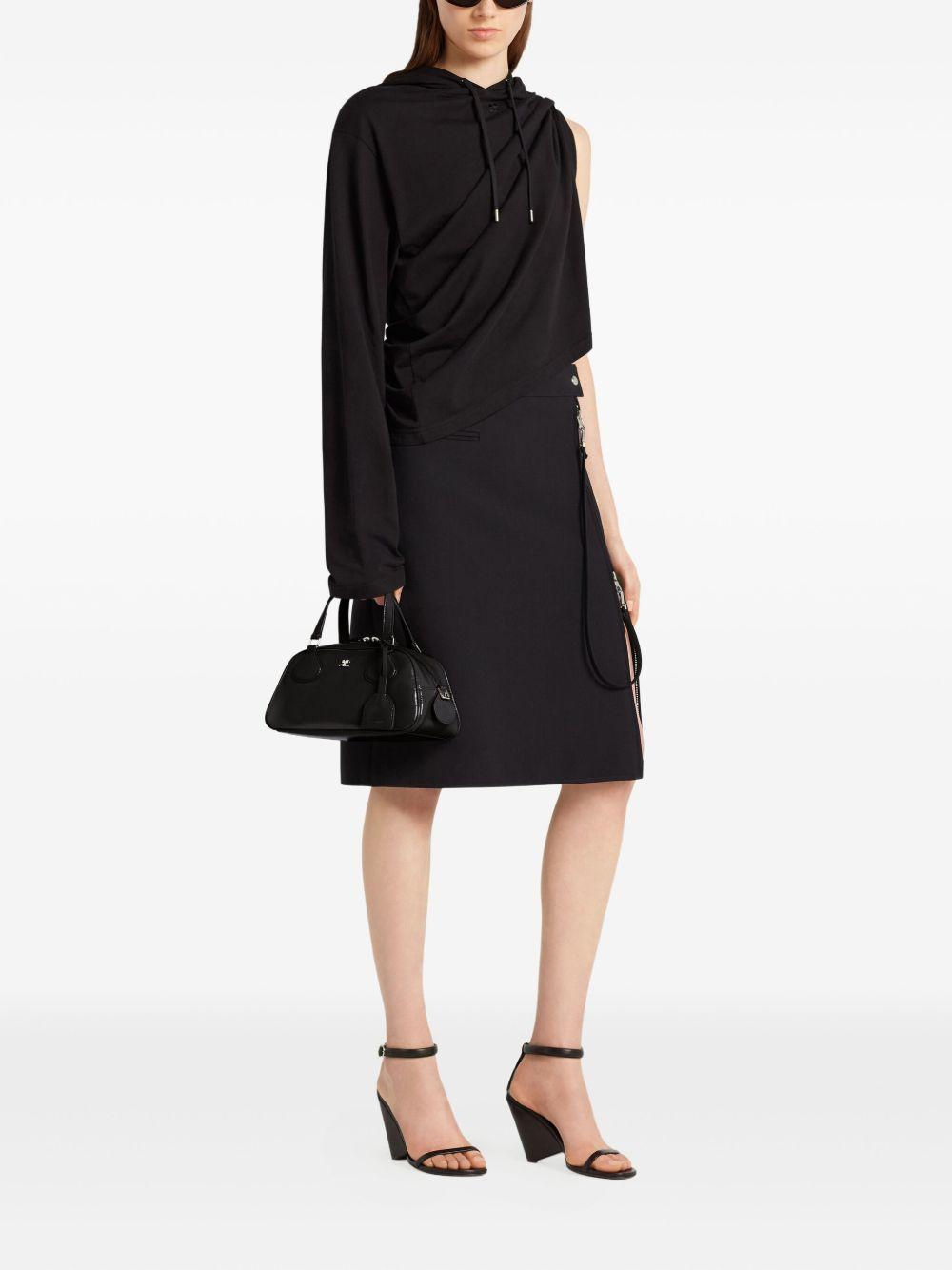 Friday Bowling Naplack Bag 325GSA167CR0043 9999 BLACK COURREGES