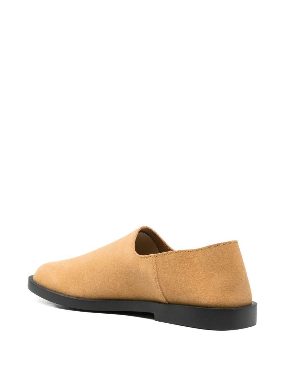 Scarpe senza lacci K101089 002BROWN CAMPER