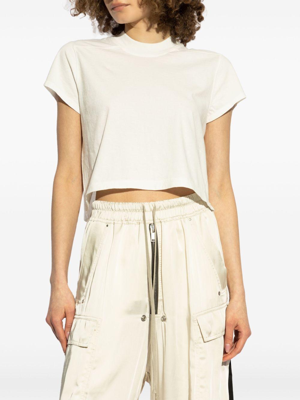 DRKSHDW SS25 Hollywood Cropped Small Level T DS01E3207RN 11 MILK RICK OWENS DRKSHDW