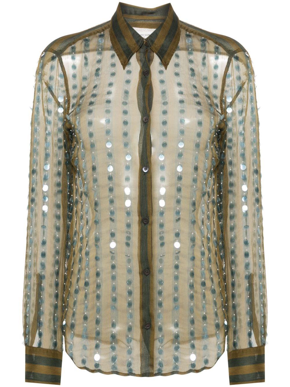 CHOWYEMB8105 606 KHAKI DRIES VAN NOTEN