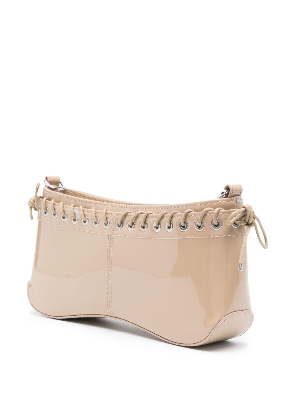 AW23BG001ULEA003 BEIGE PATENT LUDOVIC DE SAINT SERNIN