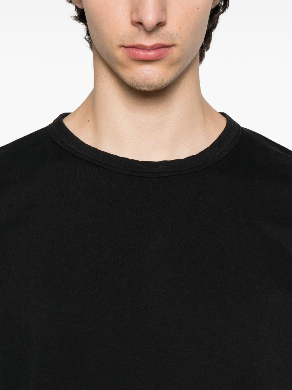 Light Fleece Crewneck Lens Sweatshirt RCCMSS711A002246G 999 BLACK CP COMPANY