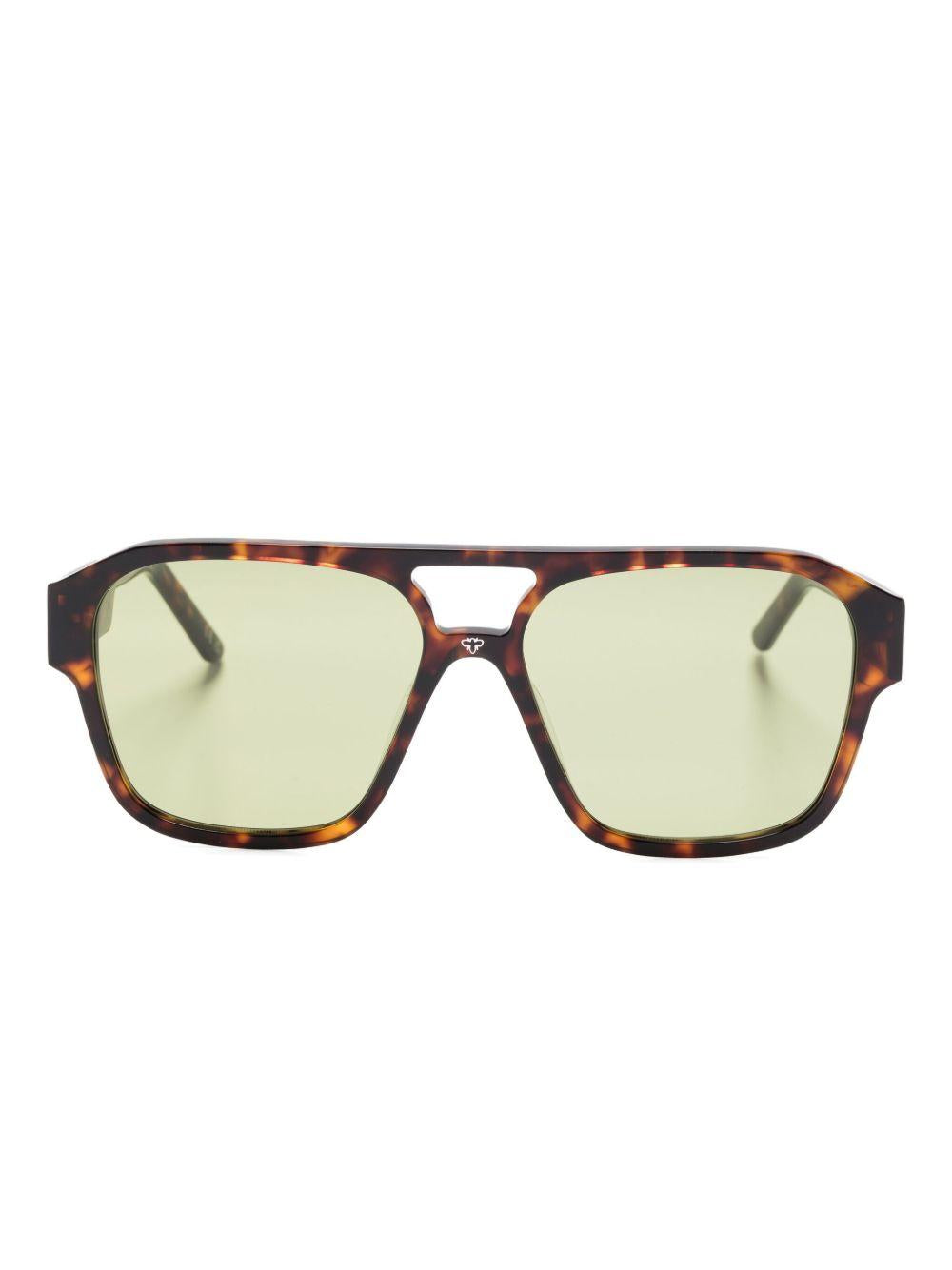 Occhiali da sole Doppioponte Havana Green DOPPIOPONTE HAVANA GREEN FACE HIDE